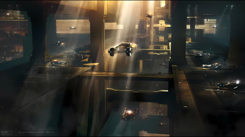 Blade Runner 2049 Dystopian Future Desktop