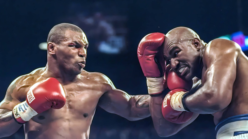 Mike Tyson Angry Look Wallpaper For Desktop