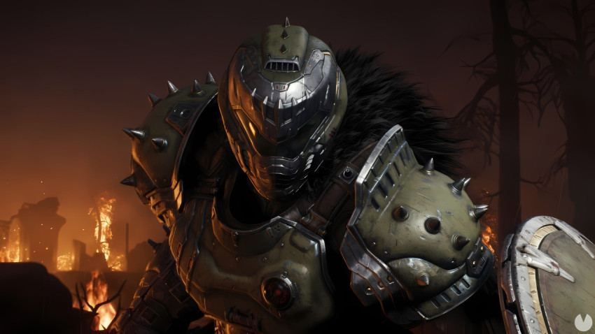 Doom Slayer Helmet Desktop Background