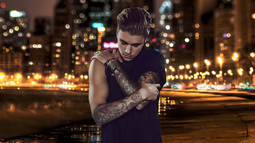 Justin Bieber desktop stylish photo idea