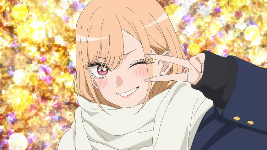 Cute My Dress Up Darling Desktop Wallpaper
