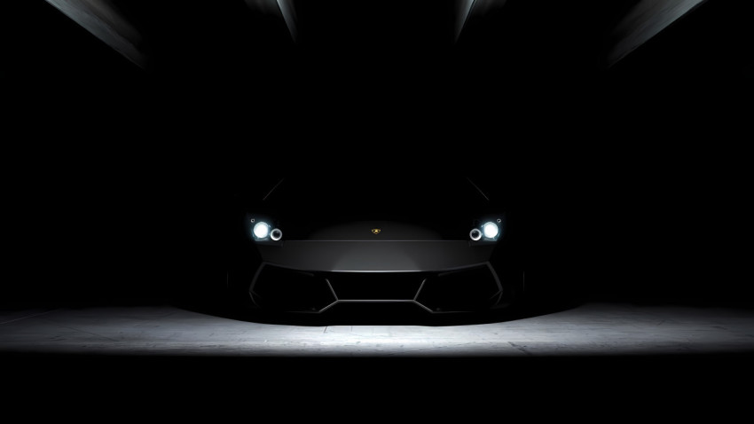 Lamborghini Rear View PC Wallpaper