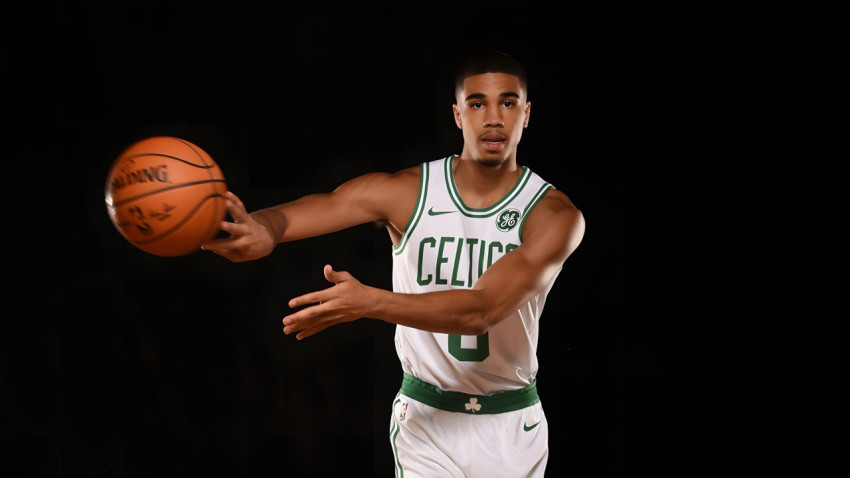 Sharp Jayson Tatum Game Face Pic