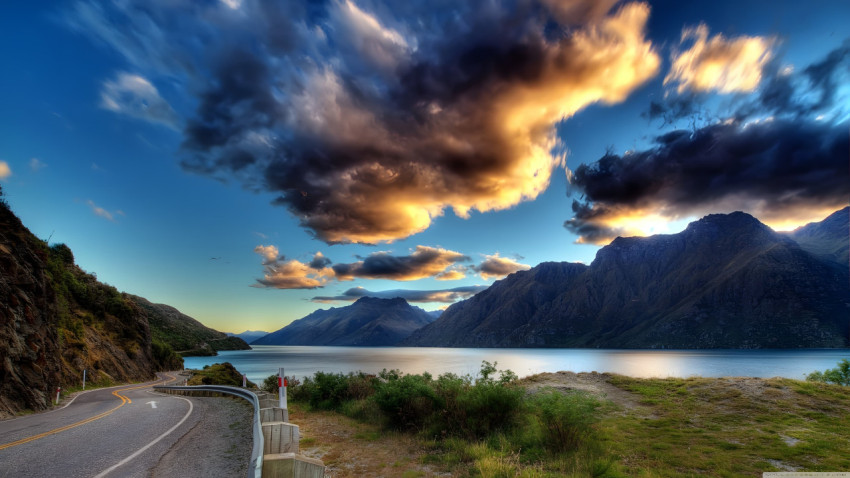 Serene Landscape Scene Desktop Image