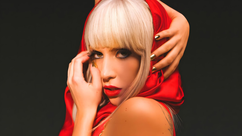 Glam Lady Gaga Desktop Background