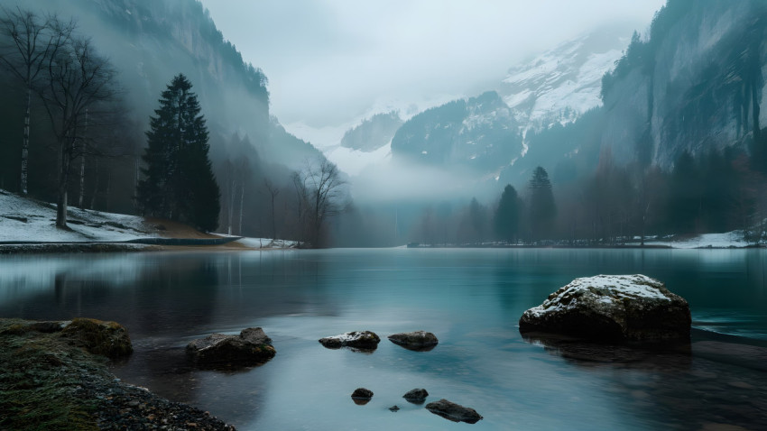 Waterfall Scene Desktop Background