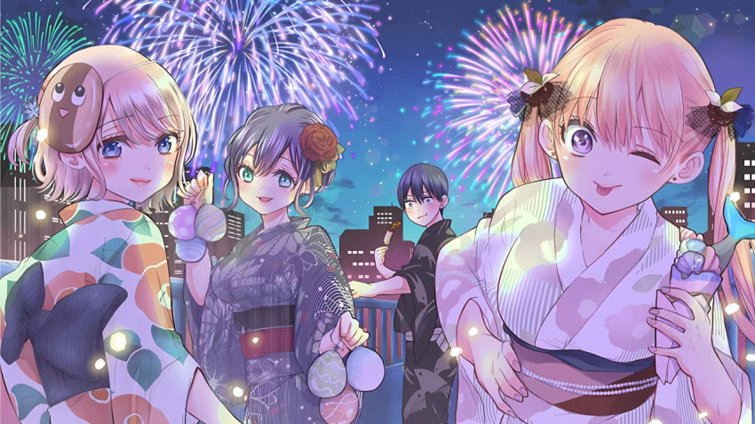 A Couple of Cuckoos Anime Look Laptop Wallpaper