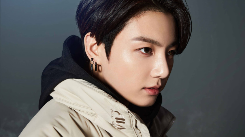 Handsome BTS Jungkook Desktop Image
