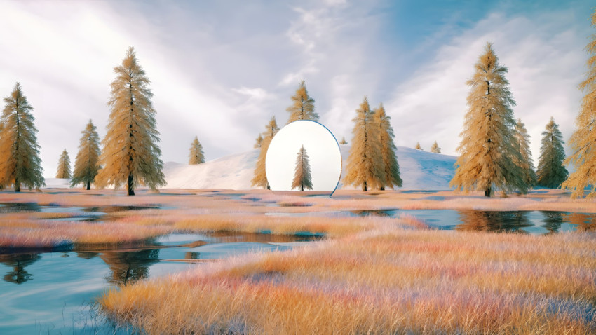 Dramatic Scene Desktop Background