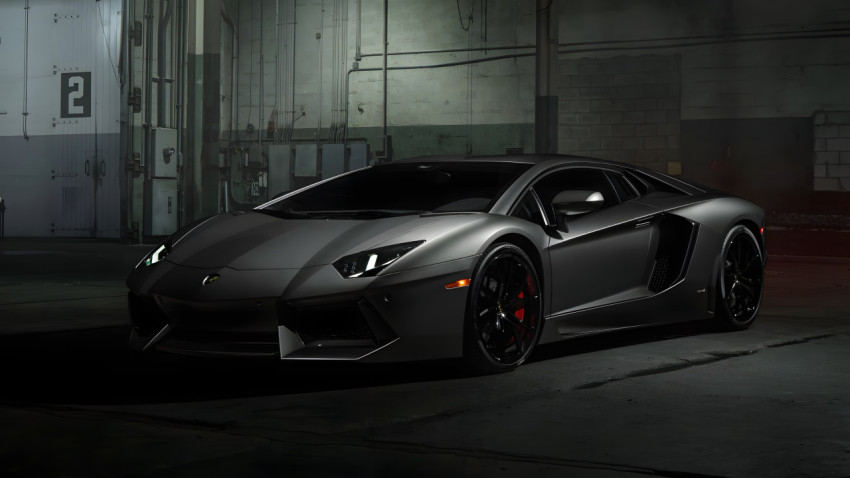 Fast Lambo Supercar Desktop View