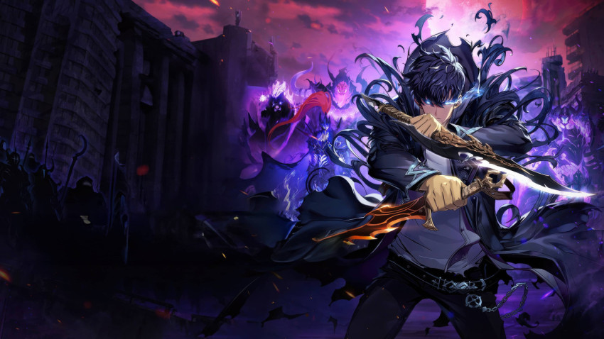 Solo Leveling Anime Desktop Image