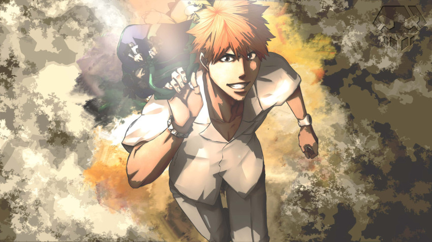 Bleach Action Moment Desktop Wallpaper