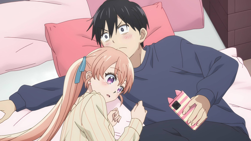 A Couple of Cuckoos Anime Light Laptop Wallpaper