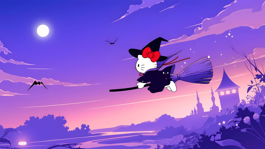 Hello Kitty Desktop Wallpaper in High Definition 4K