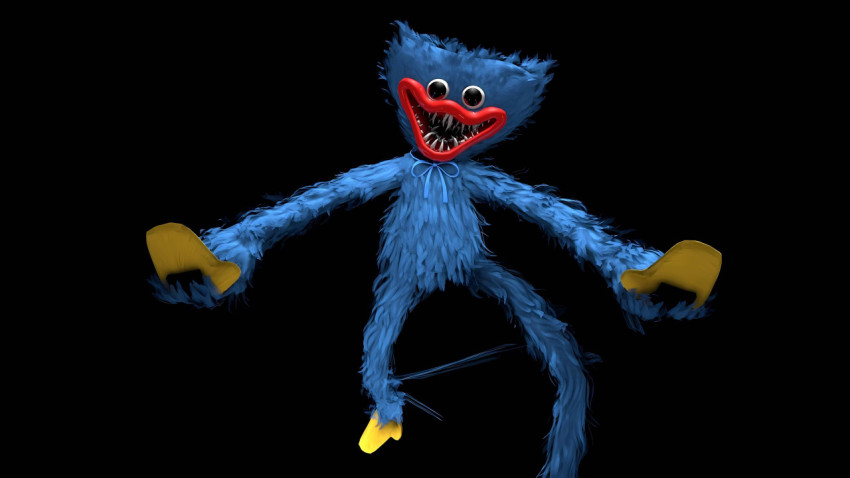 Poppy Playtime Photo for Black Background Your Desktop Screen 4K