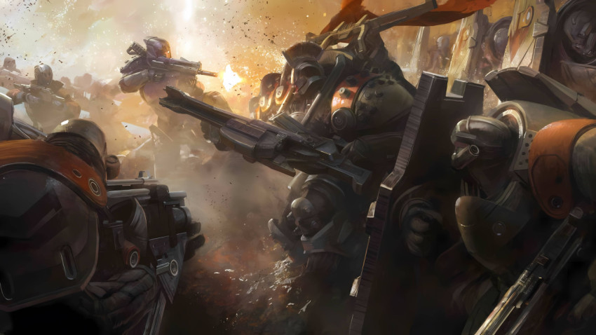 Destiny Tower View 4K Background