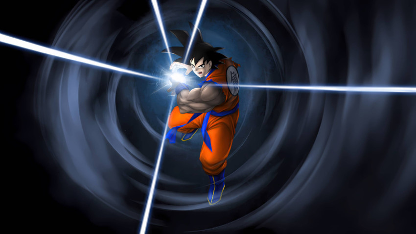 Goku Instant Transmission Desktop Wallpaper 4K