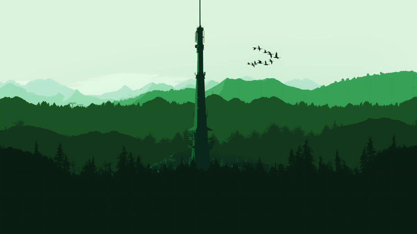 Firewatch Desktop Picture with Stunning Nature Views