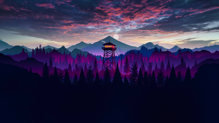 Firewatch Game Wallpaper for Laptop Screens