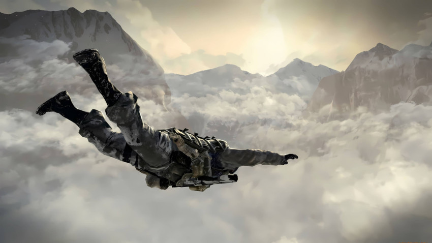 Best Flying Solider COD Background for High-Resolution Screen