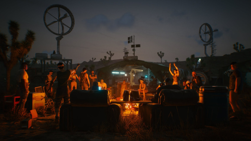 Free Cyberpunk City Art Wallpaper to Download