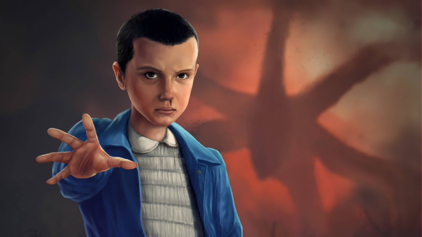 Eleven Stranger Things Wallpaper 4K Desktop Screen