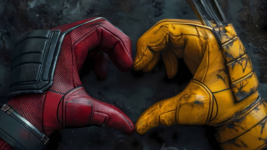 Wolverine & Deadpool Desktop 4K Wallpaper