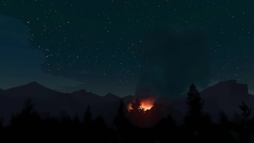 Firewatch Desktop Background in 4K