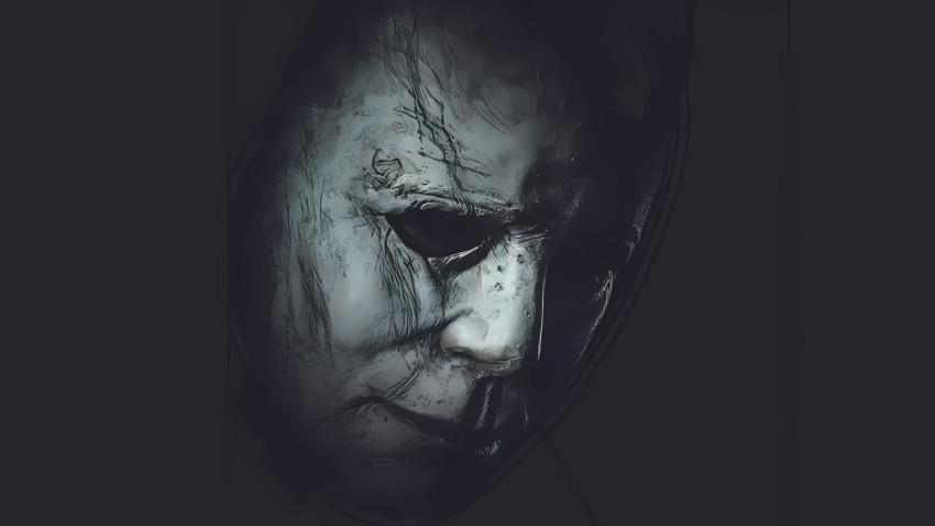 Close up Michael Myers Mask Wallpaper For Desktop