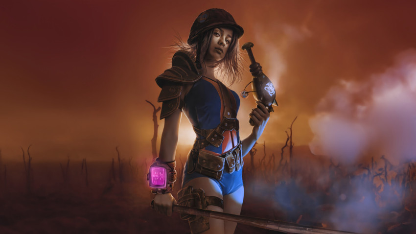 Fallout Lucy MacLean 4 Beautiful Landscape Wallpaper