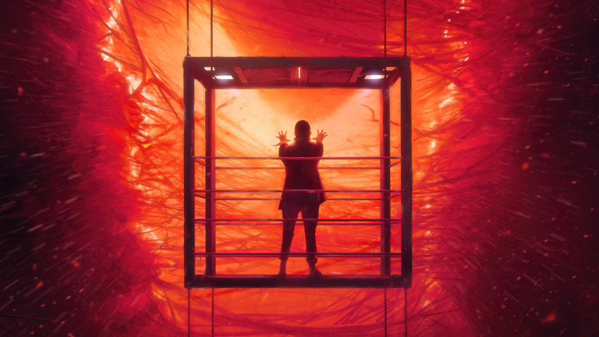 Stranger Things Horror Poster 4K Desktop