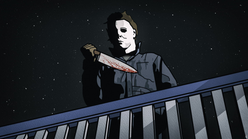 Michael Myers Halloween Horror Fan Digital Art Wallpaper