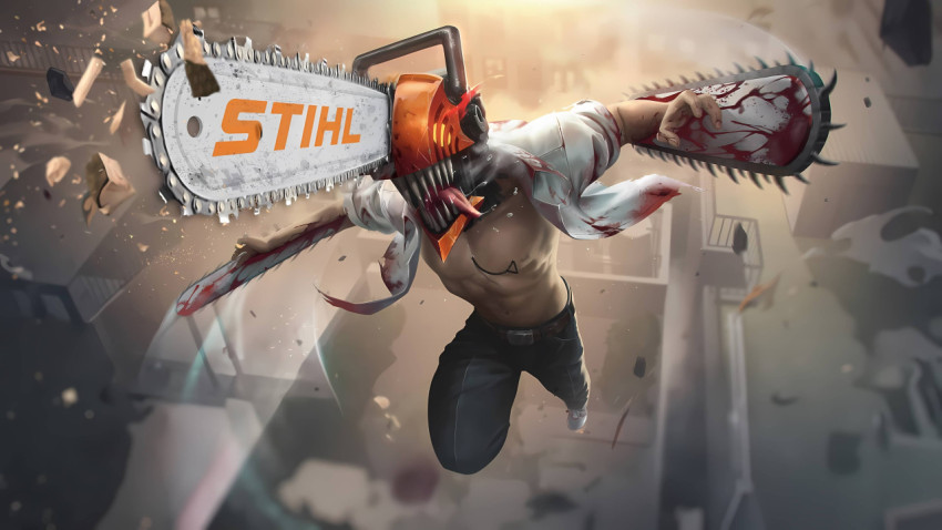 Amazing Chainsaw Photo to Enhance Your Lock Screen 4K