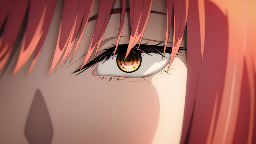 Makima Eye 4K Wallpaper Chainsaw Man For Desktop