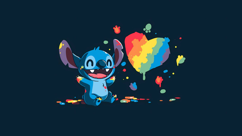 Download Cute Stitch Wallpaper in Full 4K