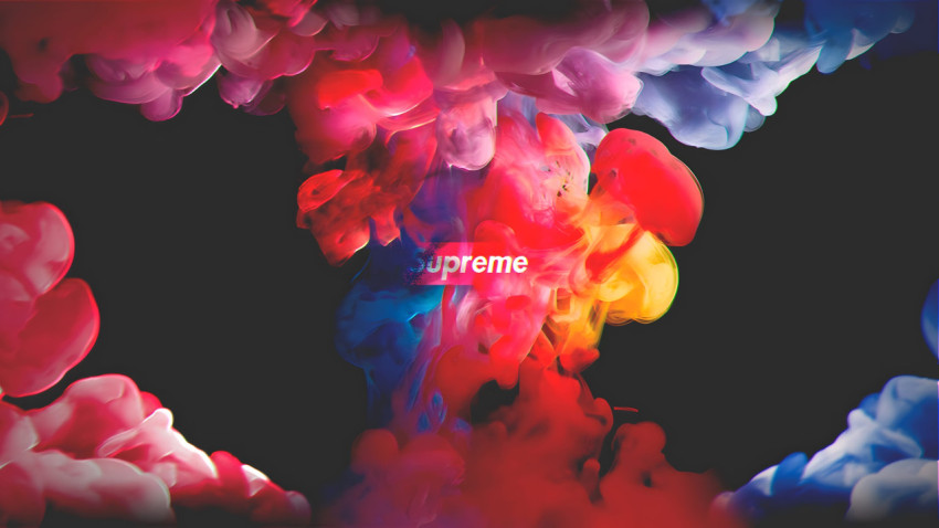 Supreme Graffiti Logo Background 4k Wallpaper