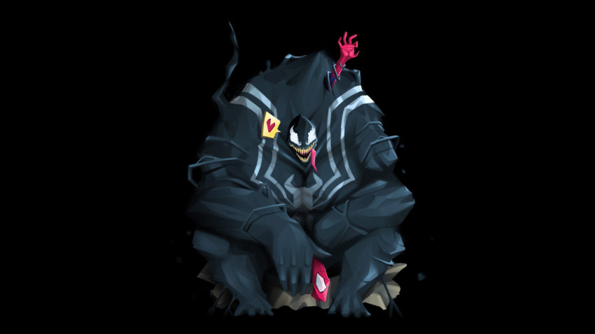 Stunning Venom Wallpaper for Desktop Device