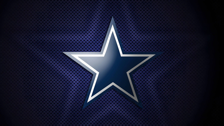 Aesthetic Dallas Cowboys Team Logo Wallpaper for Desktop Screen