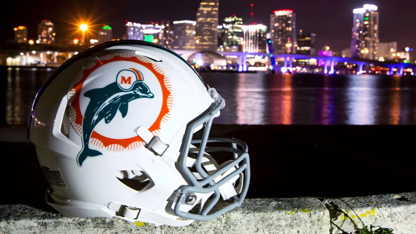 Vibrant Miami Dolphins Image for Your Phone Screen