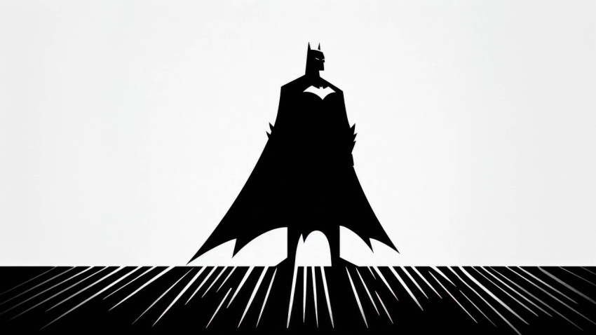 Batman 4k B;ack and white Wallpapers for a Strong Superhero Theme
