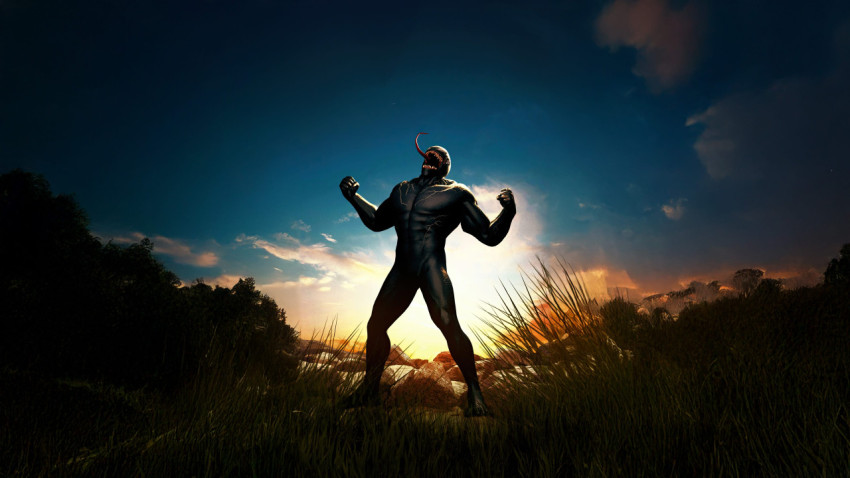 Venom Wallpaper in Stunning 4K Resolution