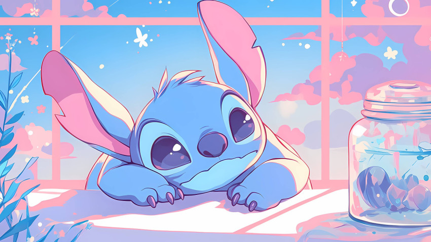 Unique Stitch 4K Wallpaper to Decorate Your Screen