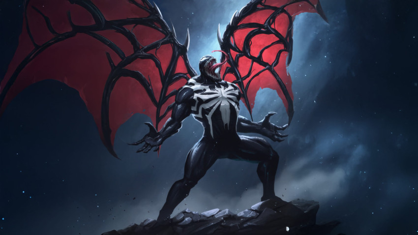 High-Quality Venom Wallpaper in 4K