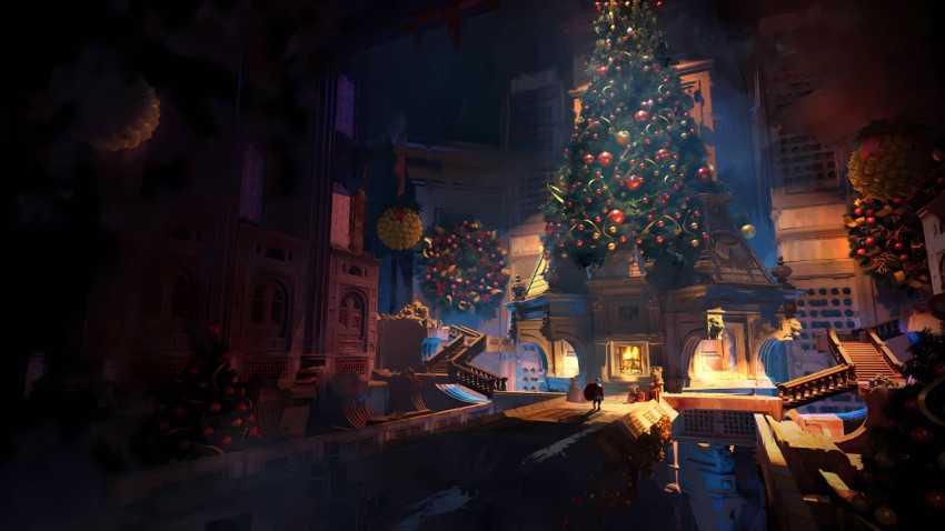 Festive Christmas Tree Image for Your Desktop