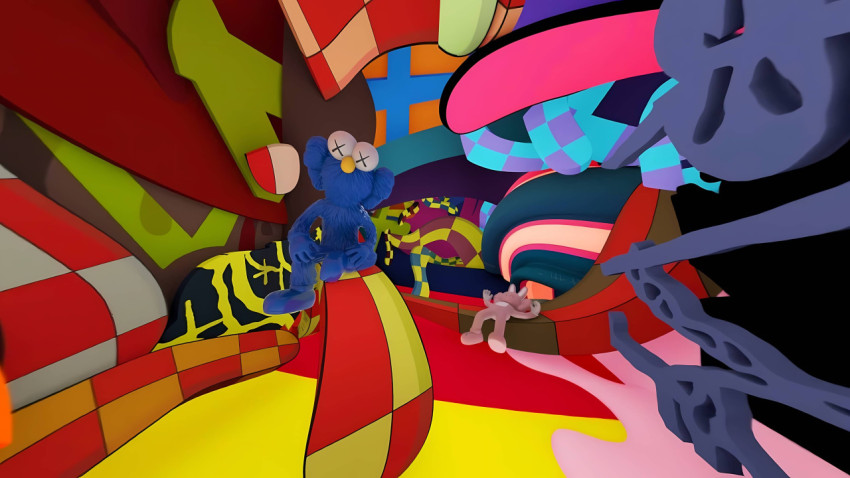 Beautiful KAWS Photo Artistic Wallpaper for Free