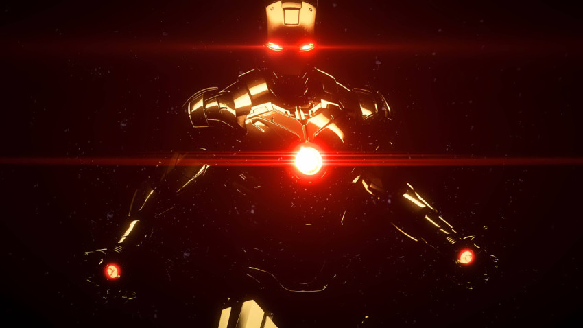 Bold Iron Man Background in 4K