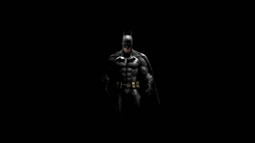 Batman In Dark Background 4K High Quality Image