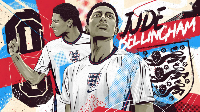 Jude Bellingham Football Star Wallpaper