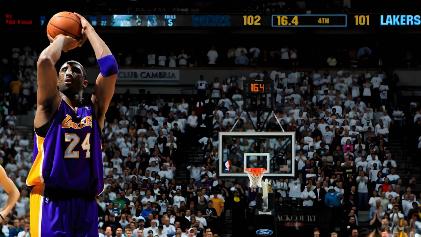 Kobe Bryant Basketball Desktop Background