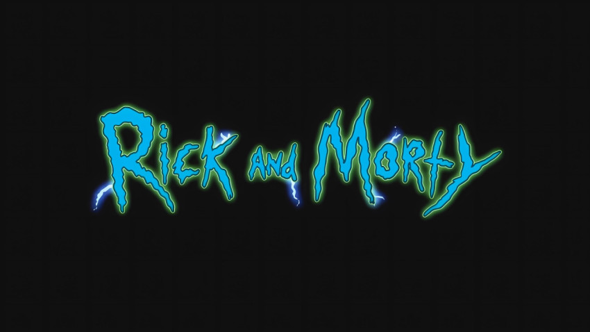 4K Dark Theme Rick and Morty PC Wallpaper